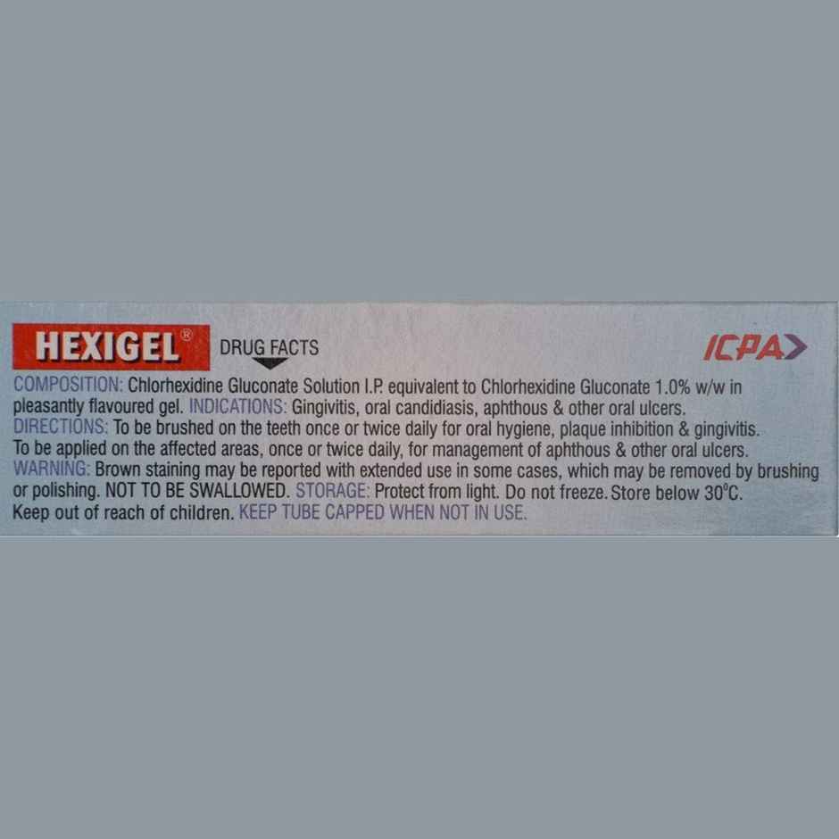 Hexigel Antiseptic Mouth Gel