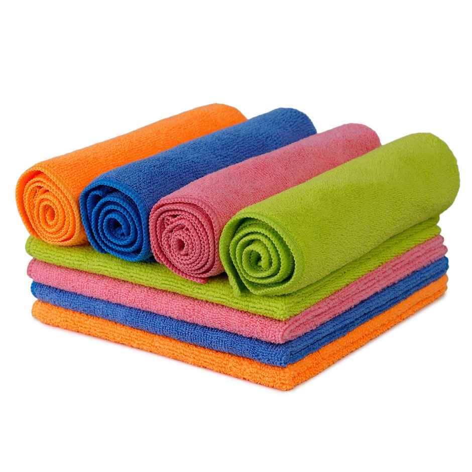 ShineXPro Microfiber Car Cleaning Cloth for Car & Bike - 300 GSM | 40 x 40 cm