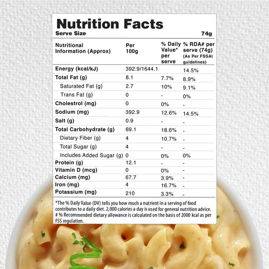 MOM 3 Cheese Instant Pasta | Quick Cook Pasta Combo
