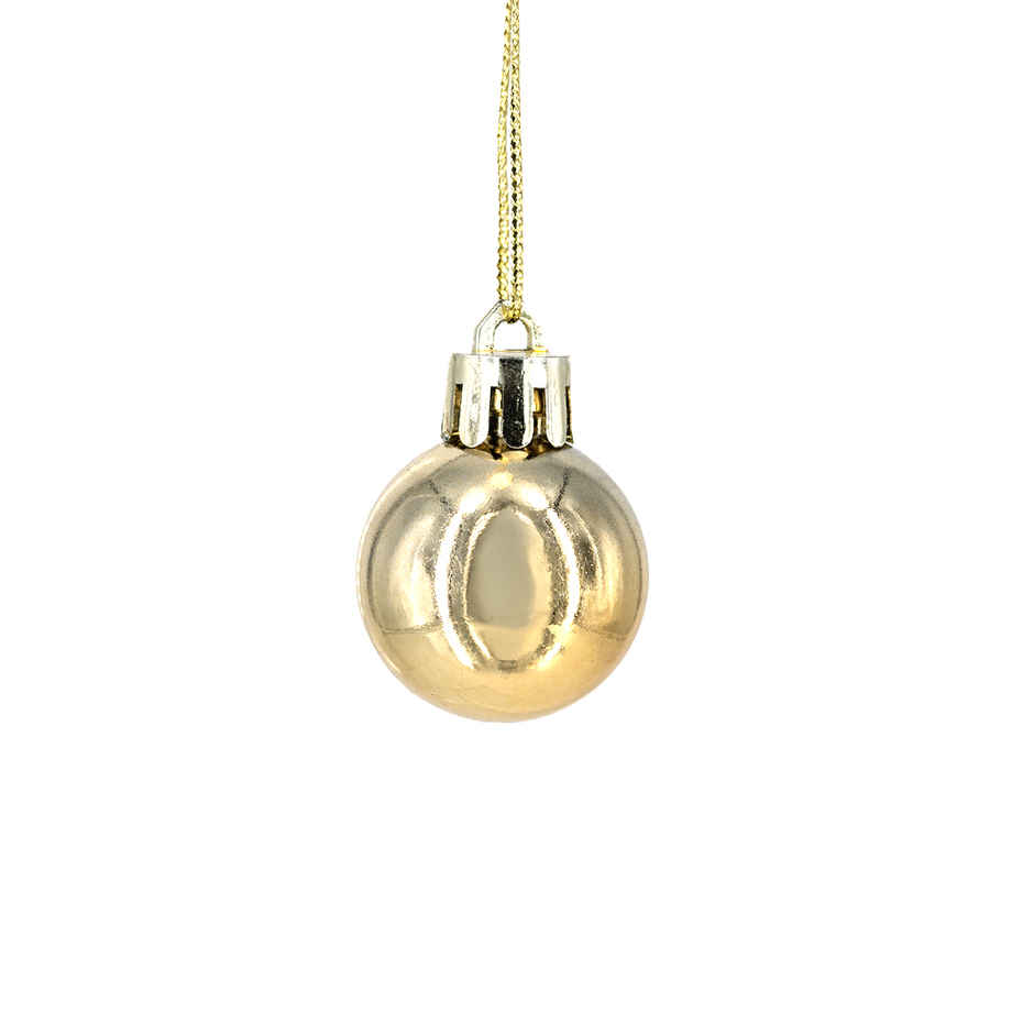 Christmas Decoration Hanging Balls | Gold |Gullak