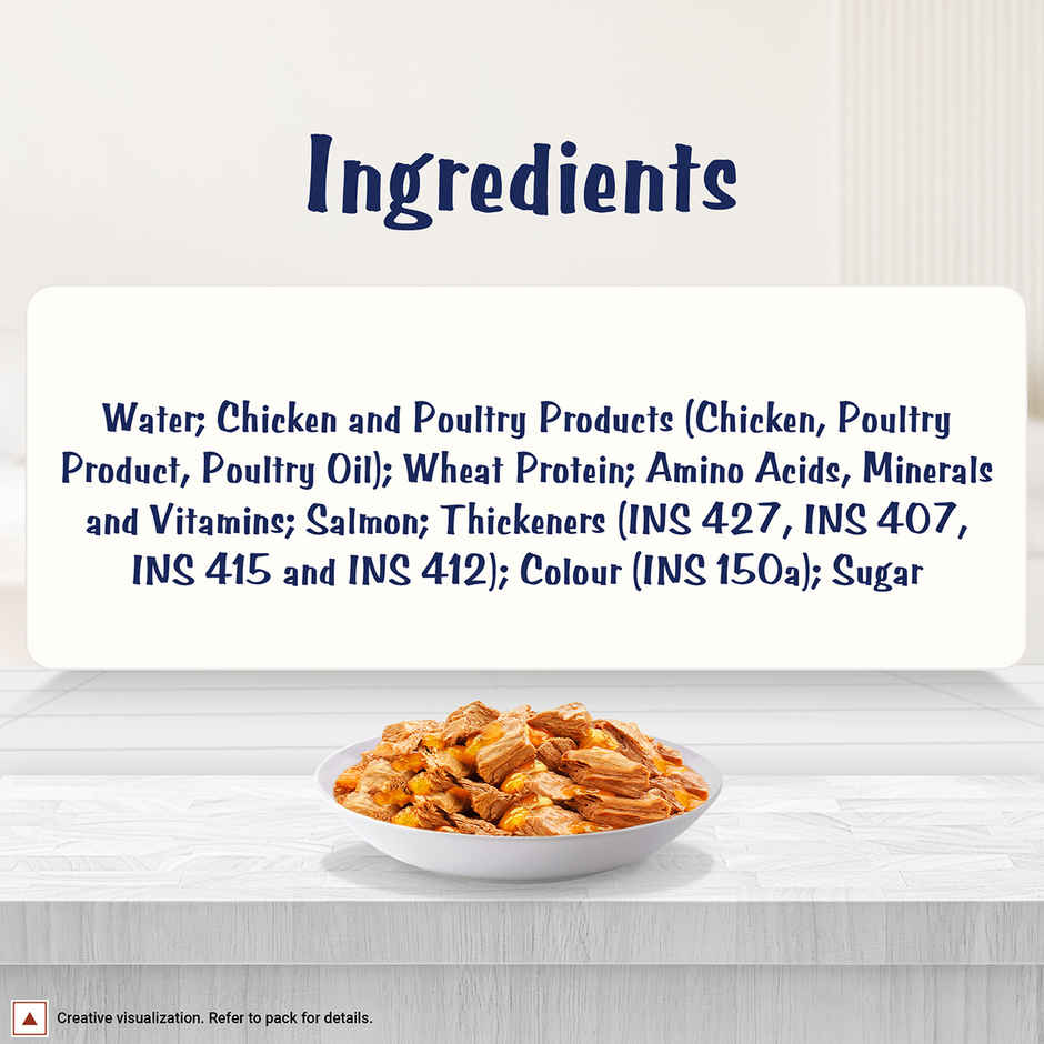 Purina Felix with Salmon in Jelly | Wet Food for Adults | Complete and Balanced Adult Food