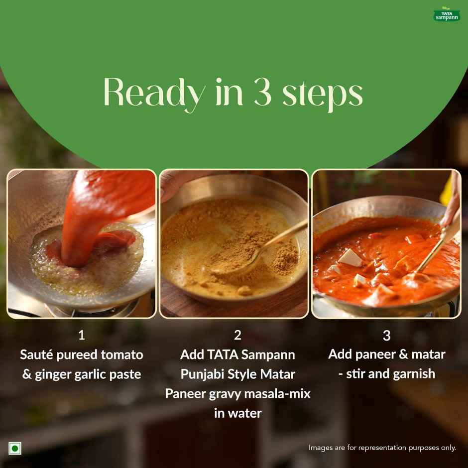Tata Sampann Punjabi Style Matar Paneer Gravy Masala Mix