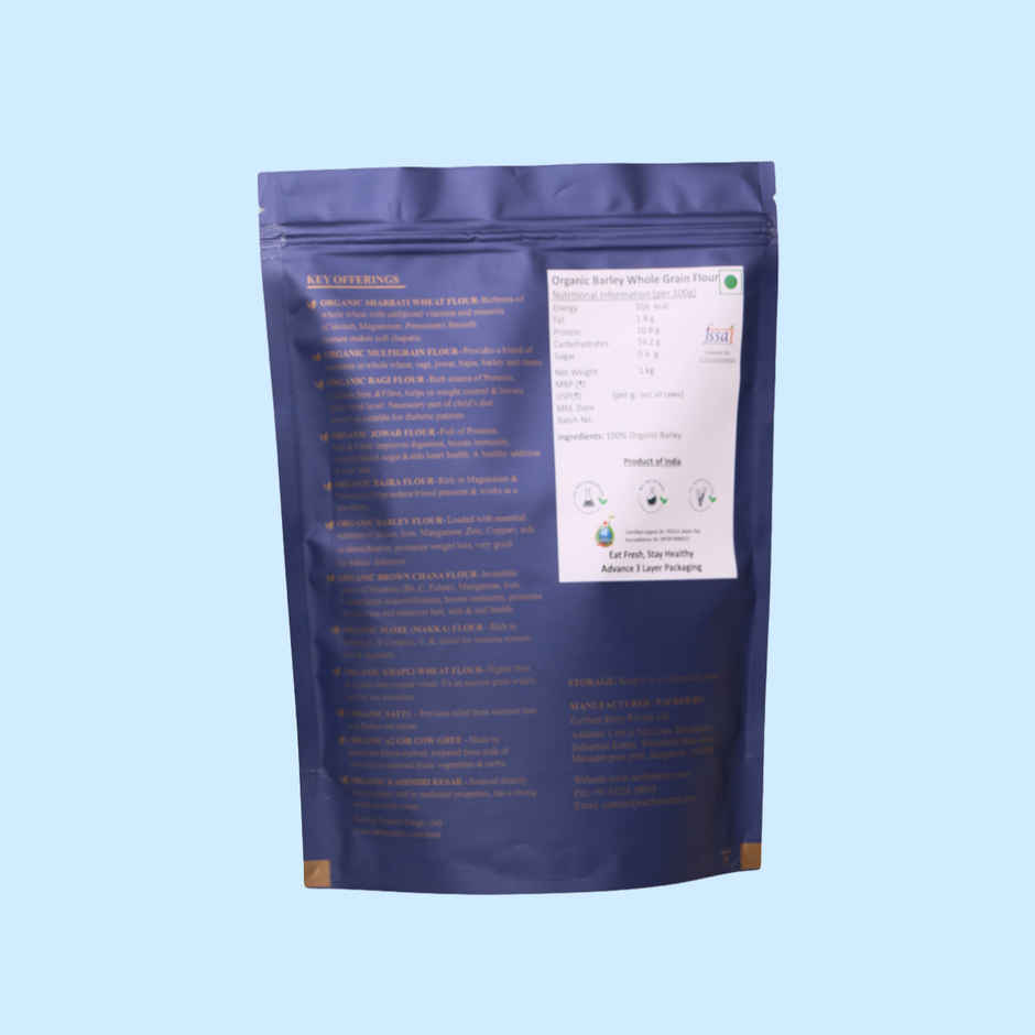 Earthen Story Organic Barley Atta