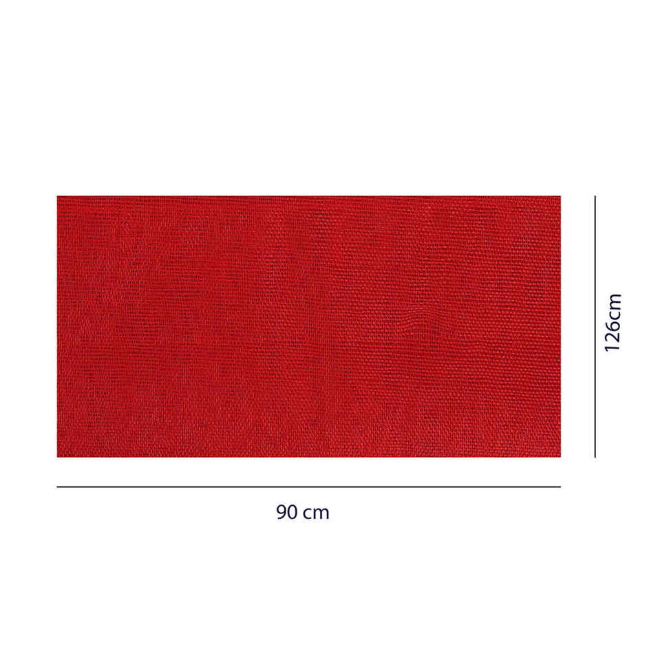 Red Puja Cloth 1.25 m | Chandar