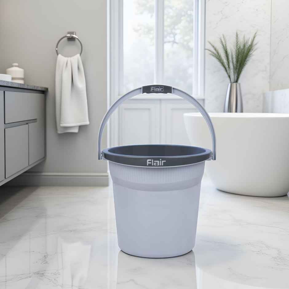 Flair Estella Home Bucket | 14 L | Grey