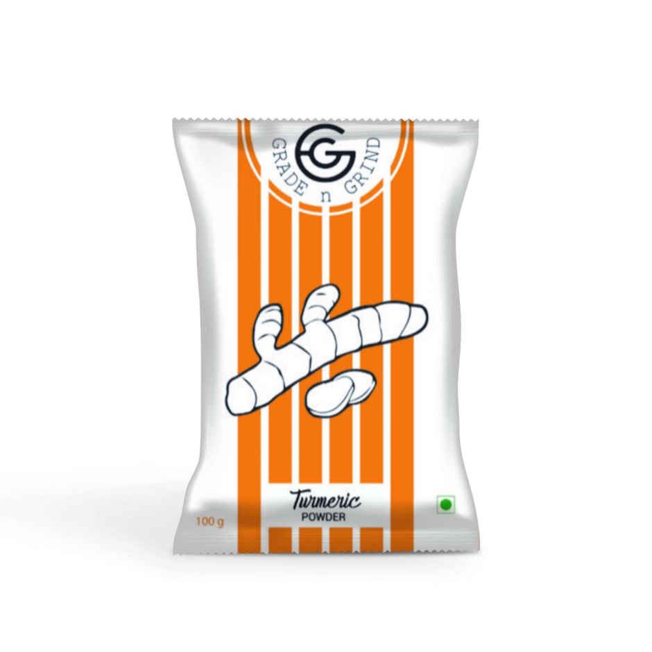 Grade N Grind Haldi Turmeric Powder