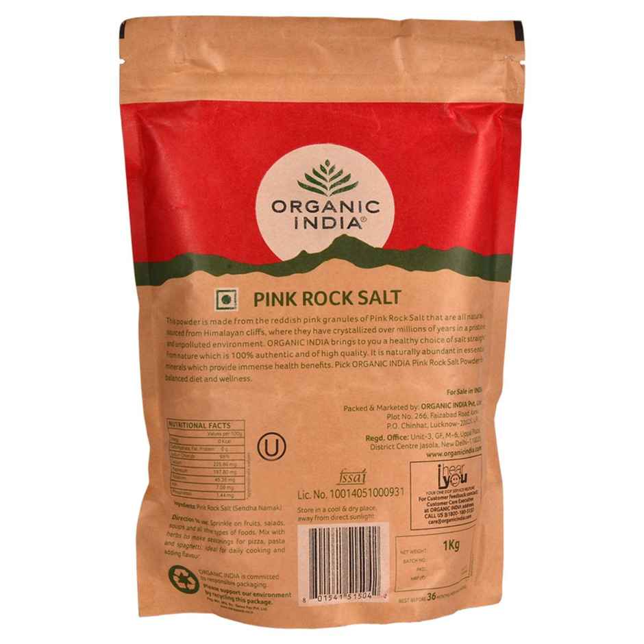 A TATA Product - Organic India Himalayan Pink Rock Salt