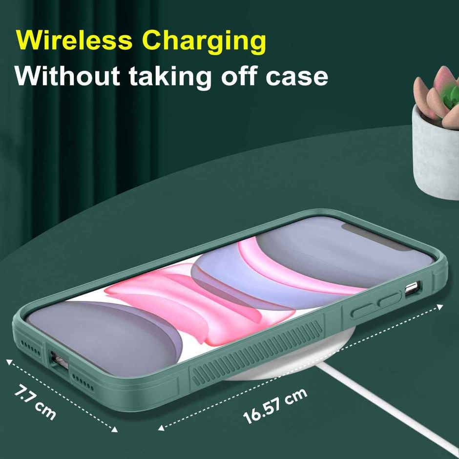 Zapcase Back Cover for Vivo V40e 5G | Magic-DarkGreen