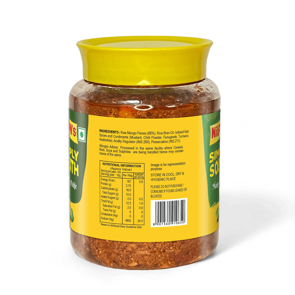 Nilon's Simply South Mango Pickle