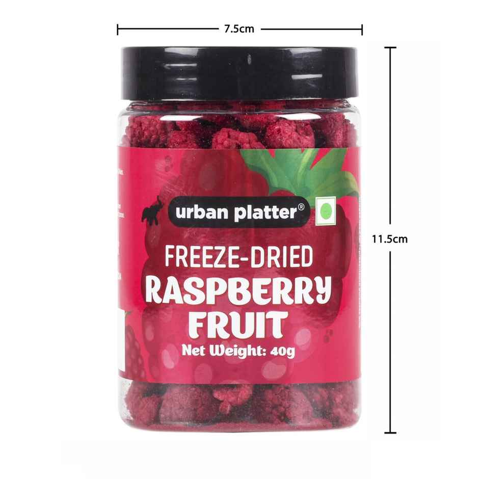 Urban Platter Freeze-Dried Raspberry, Whole Raspberries