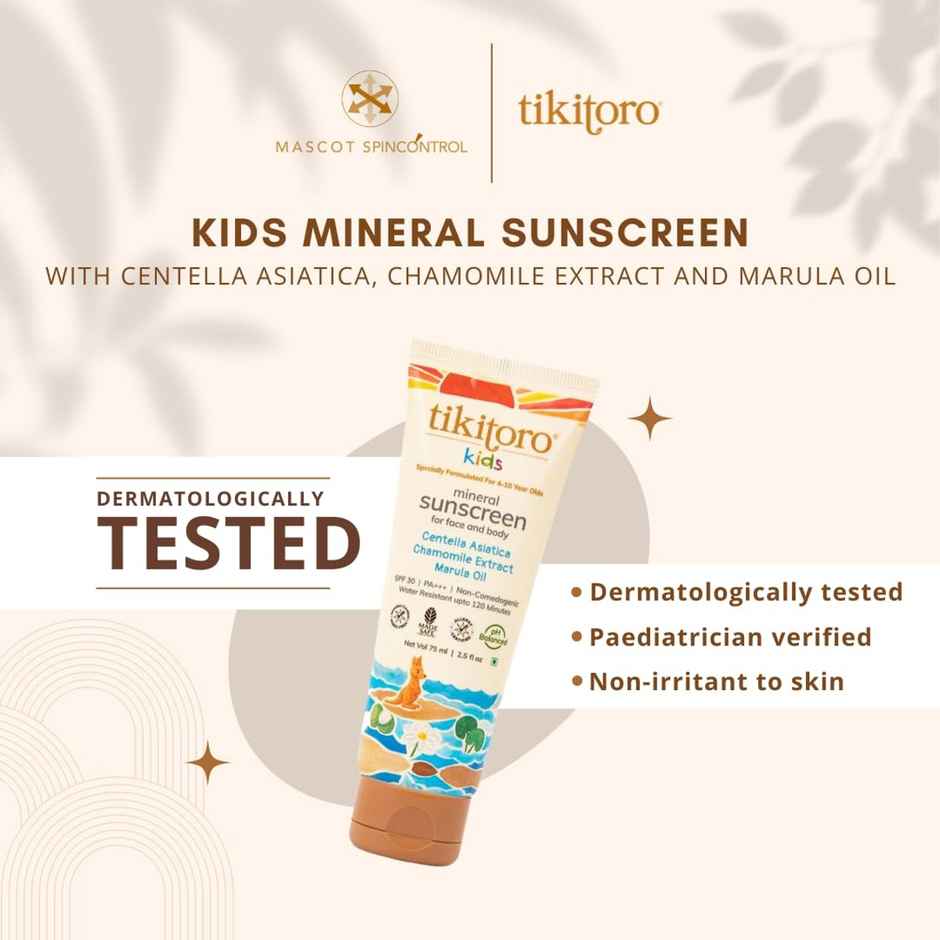 Tikitoro Kids Mineral Sunscreen