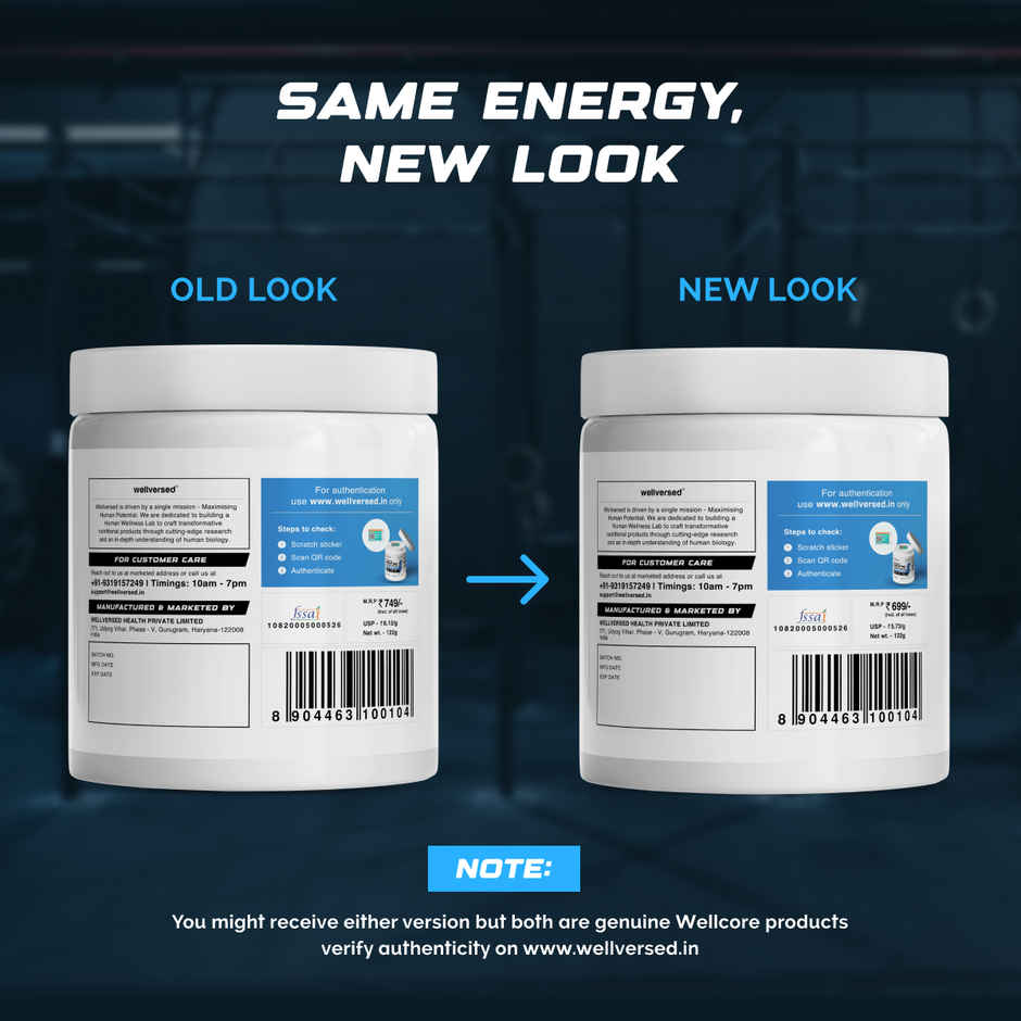 Wellcore Micronised Fruit Fusion Creatine Monohydrate | 33 servings