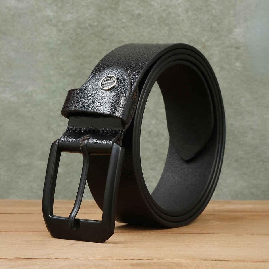 Teakwood Men's Leathers Belt | Black - 40 in