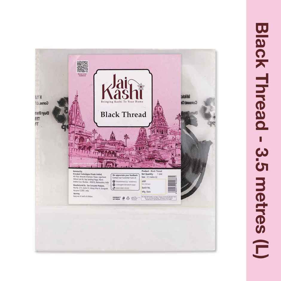 Jai Kashi Black Thread