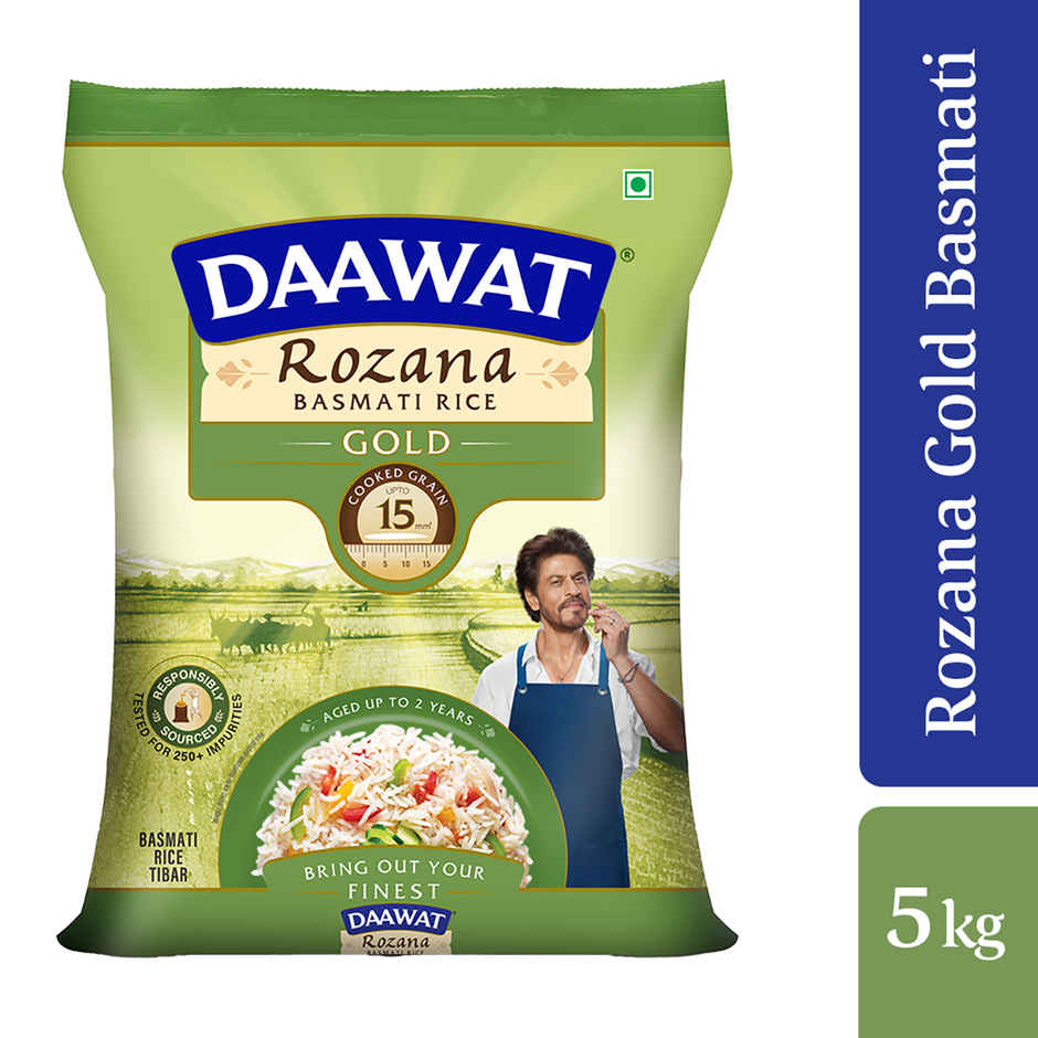 Daawat Rozana Basmati Rice Gold | Medium Grain Combo