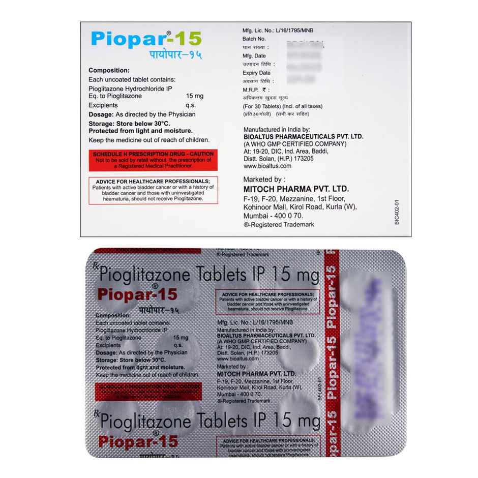 Piopar-15 Tablet
