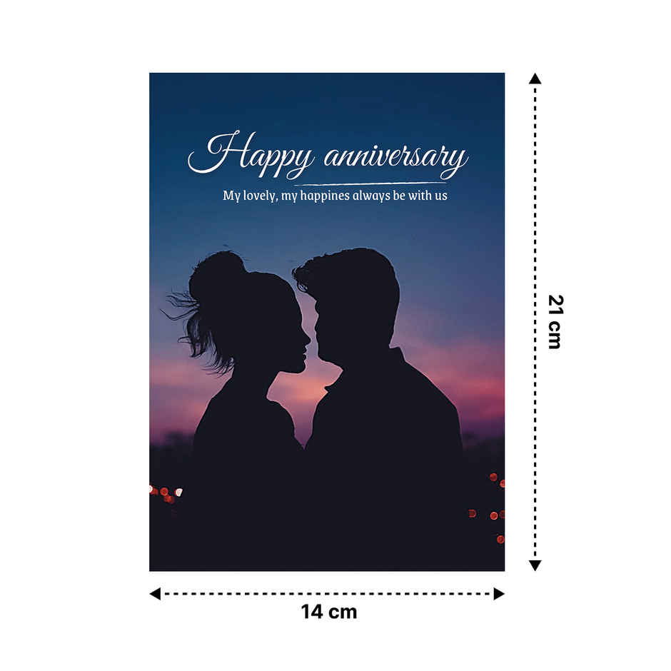 House Of Festivals Happy Anniversary Greeting Card - Design 16