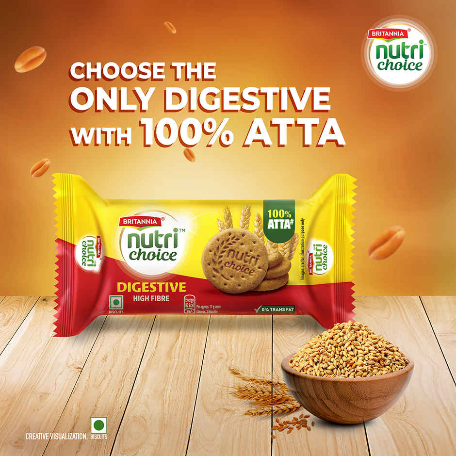 Britannia Nutrichoice High-Fibre Digestive Biscuits Combo