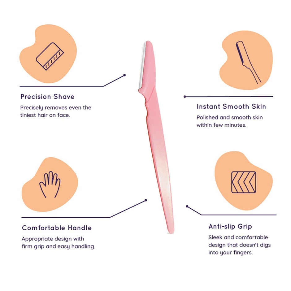Sanfe Reusable Eyebrow Touch Up Face Razor