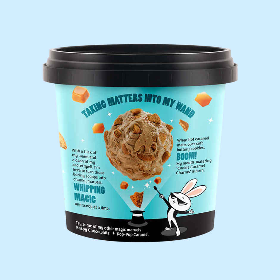 Call Me Chunky Cookie Caramel Charms Ice Cream Tub