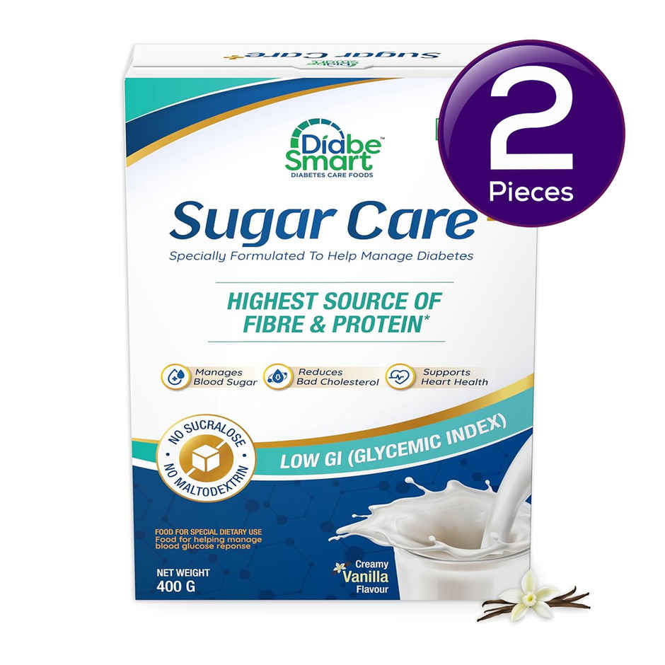 Diabesmart Sugar Care Plus Diabetic Care Vanilla Drink Mix Combo