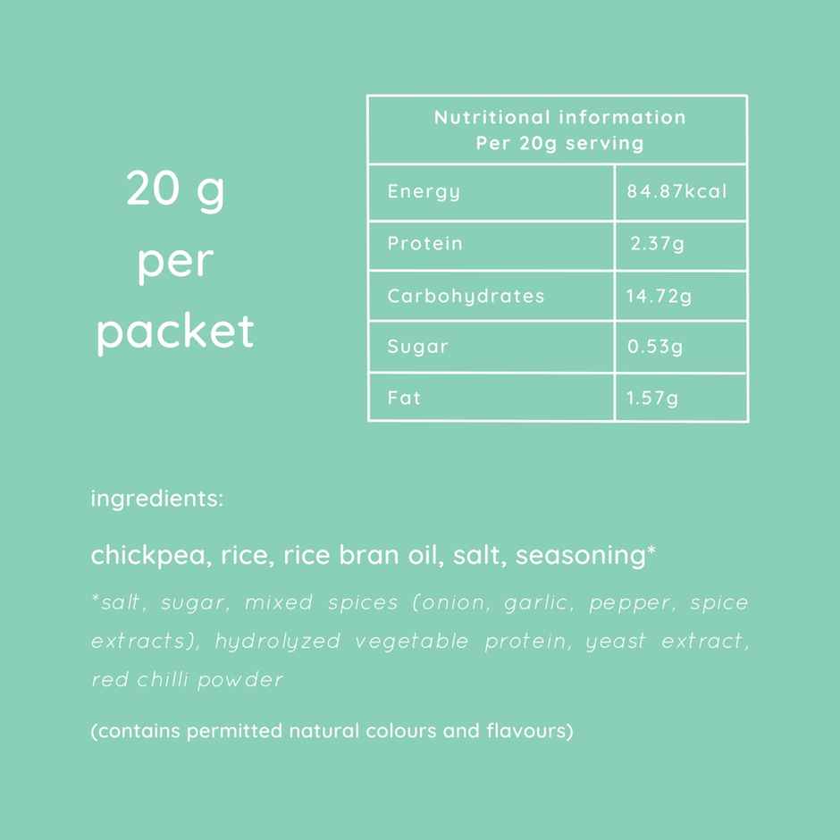 Natch Chickpea Puffs - Barbecue