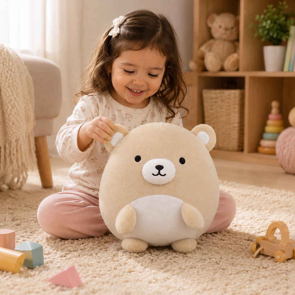 Zoowee Cuddle Bear Pillow Soft Toy | 33 cm
