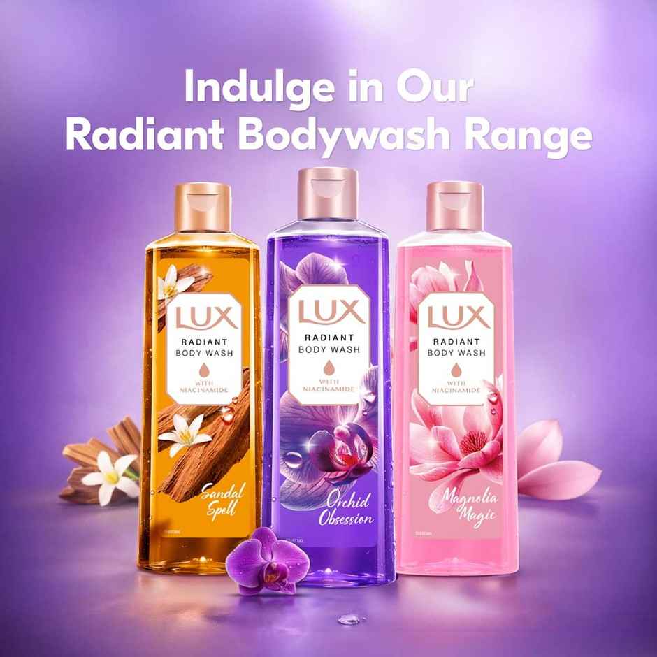 LUX Shower Gel| Black Orchid Fragrance & Juniper Oil Bodywash