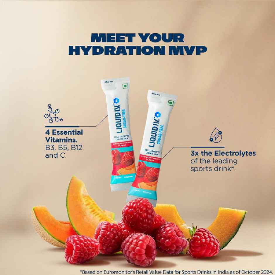 Liquid I.V. Sugar Free - Raspberry Melon