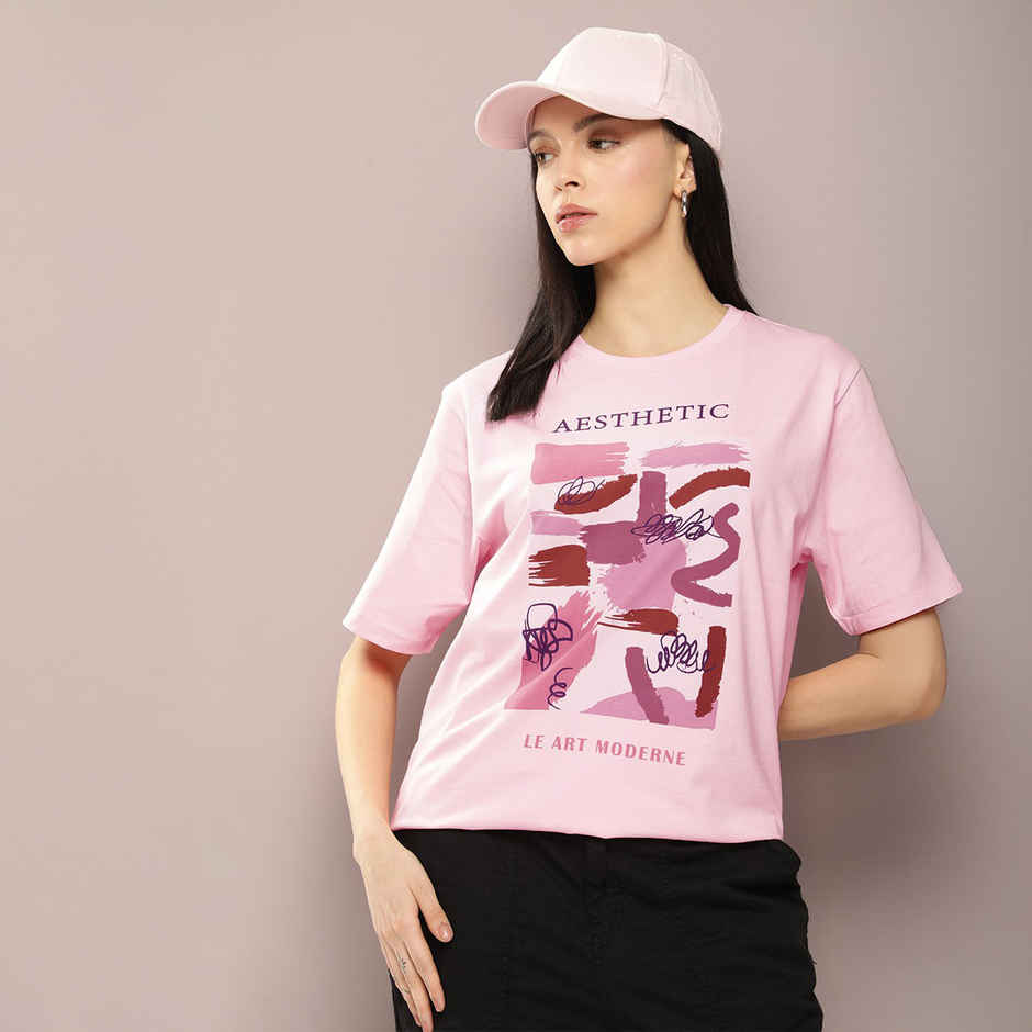 Dillinger Women's T-shirt | WMNCR487PINK | Pink - XS