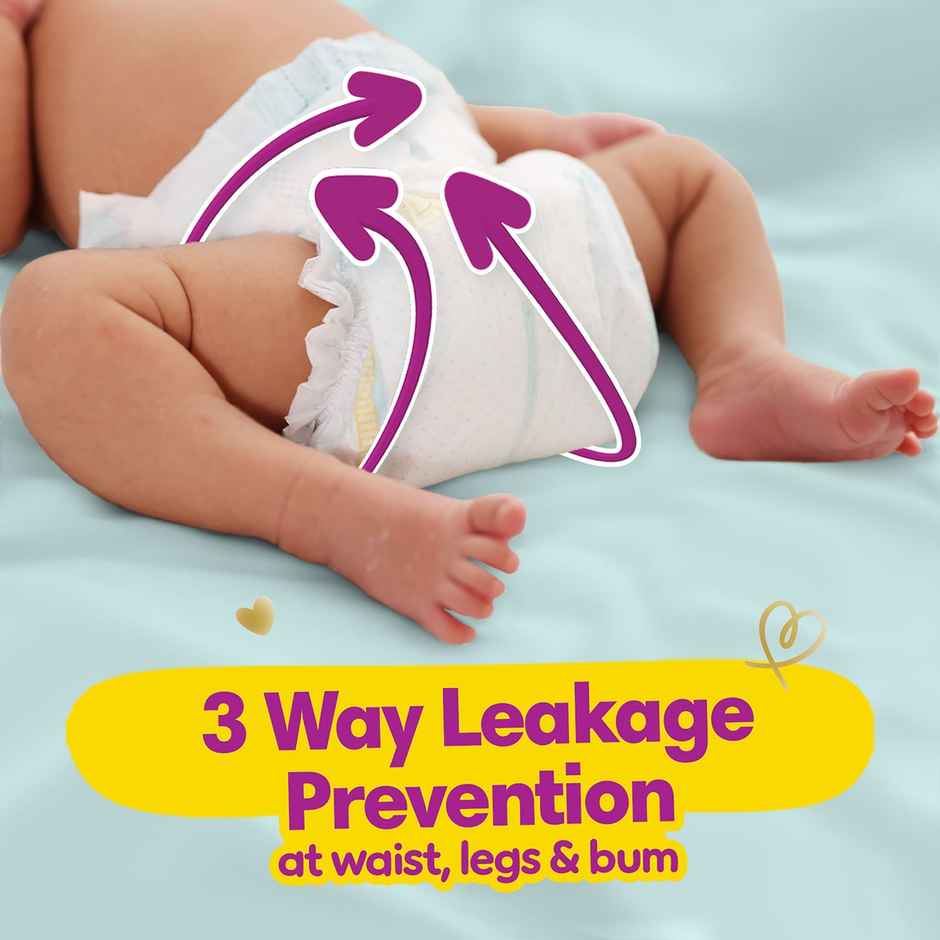 Pampers Active Baby Diaper (Taped, New Born XS, Upto 5 kg)