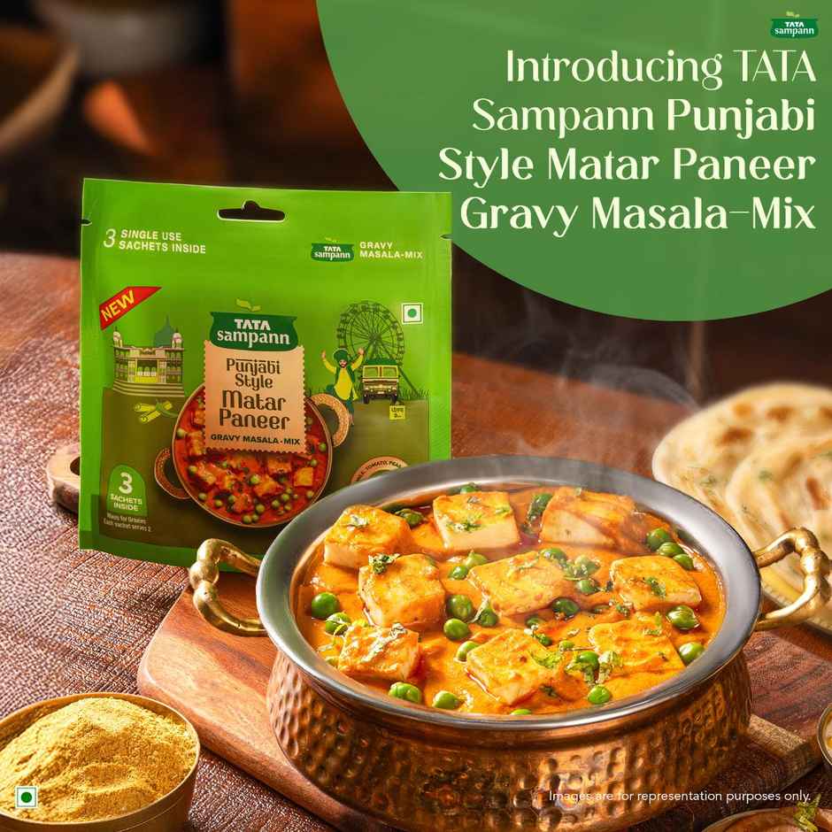Tata Sampann Punjabi Style Matar Paneer Gravy Masala Mix