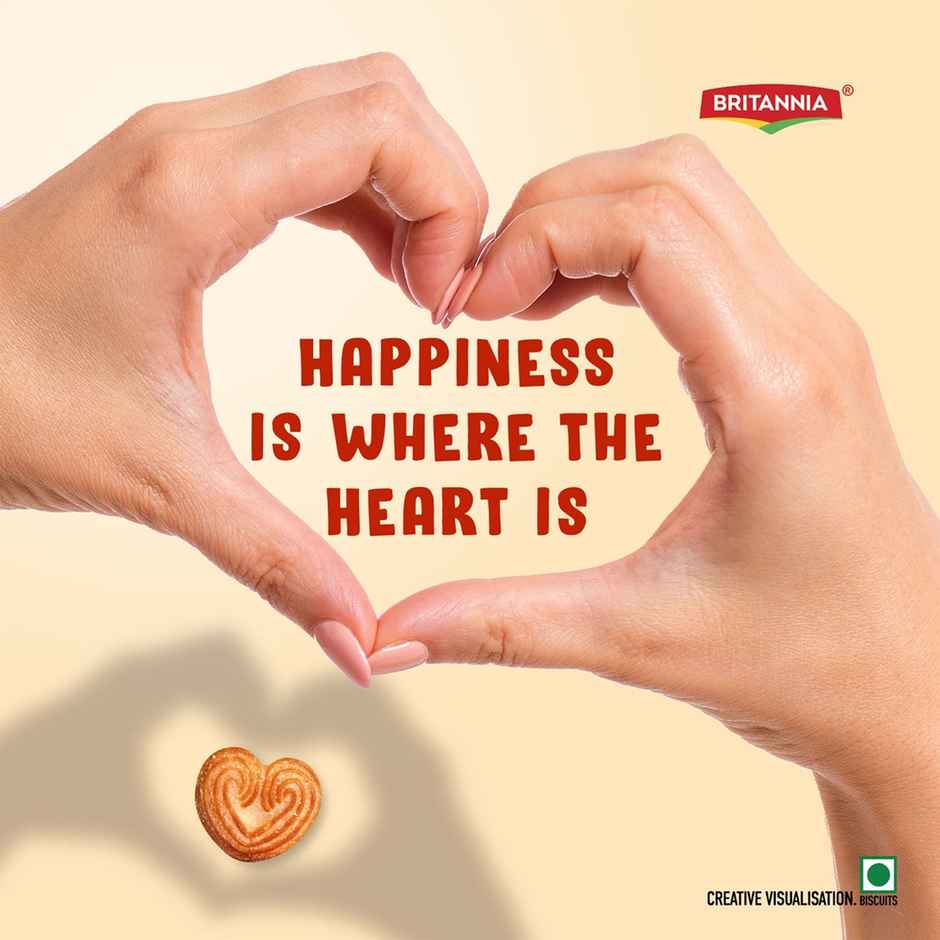 Britannia Little Hearts Classic Crunch Flavoured Biscuits | Combo