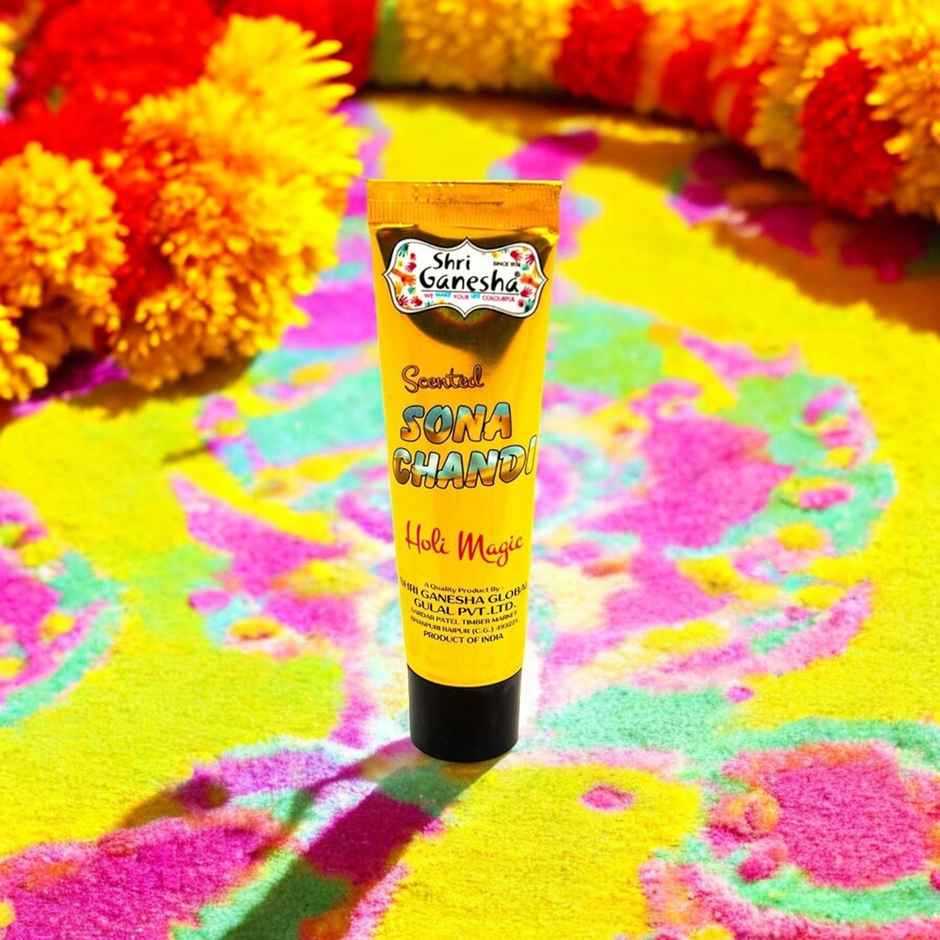 Pichai Sona Chandi Color Tube - Golden & Silver