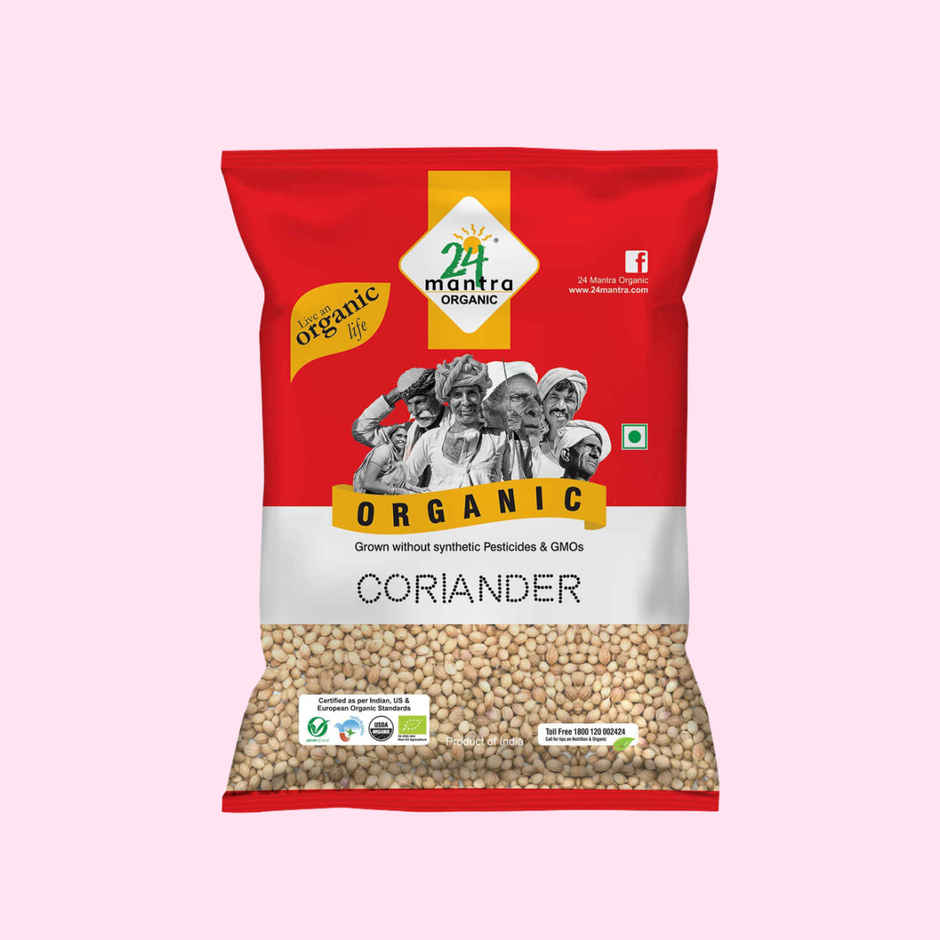 24 Mantra Organic Coriander Seeds