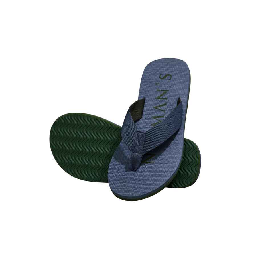 Neeman's Men's The Humble Flips | Grey & Green - UK 7