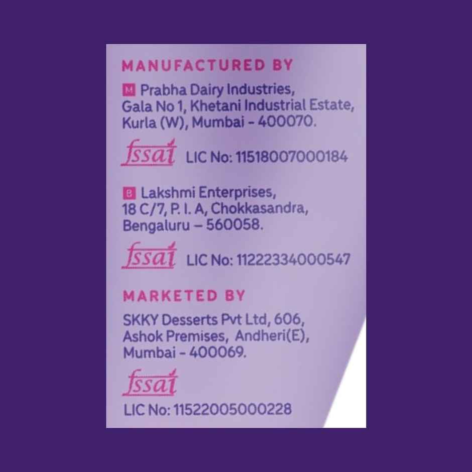 Go Zero Black Currant Low Calorie Guilt Free Ice Cream Cone