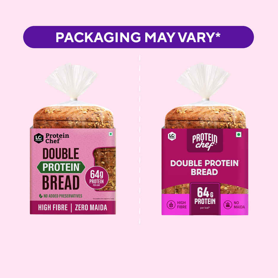 Protein Chef Double Protein Bread (64g Protein), Multigrain Bread