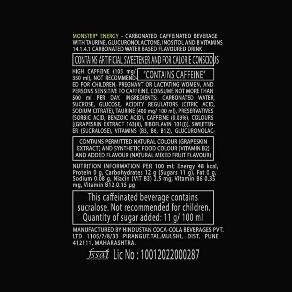 Monster Energy Drink | Ready To Drink Beverage