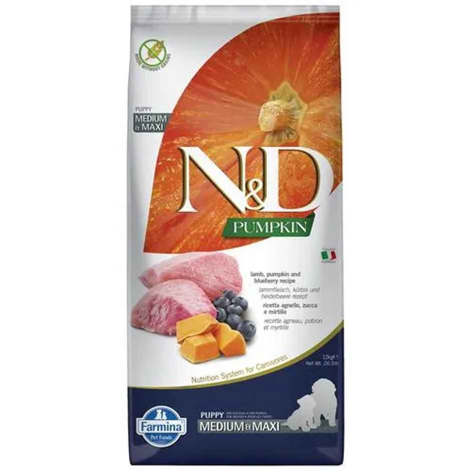 N & D Grain Free Pumpkin Lamb And Blueberry Puppy Medium - Maxi