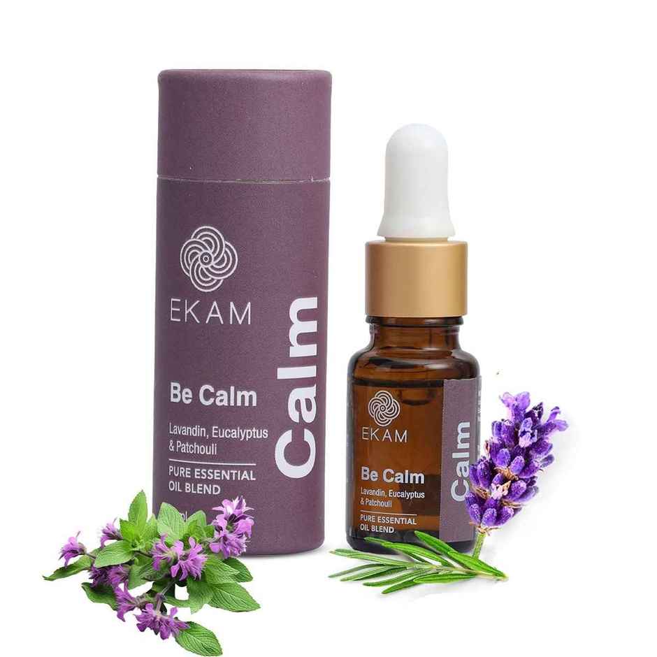 EKAM Be Calm Wellness Blend | Aromatherapy Series | 10 ml | Essential Oil Blend