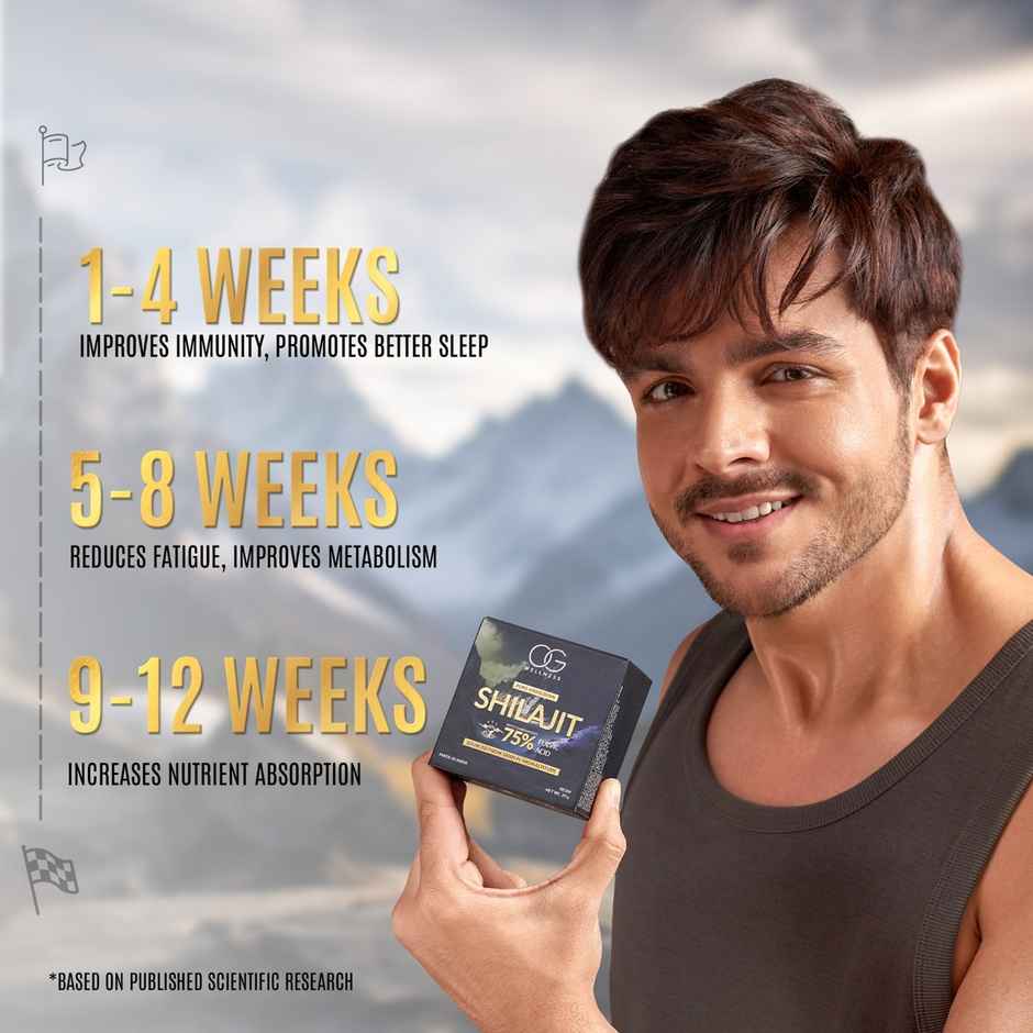 Og Wellness Pure Himalayan Shilajit Resin