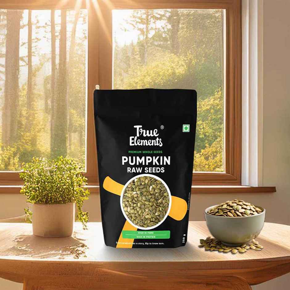 True Elements Raw Pumpkin Seeds - High Fibre & Protein