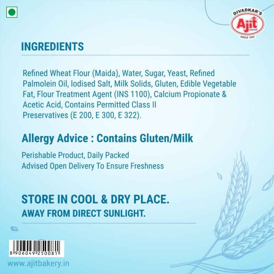 Ajit Bakery Milk Bread