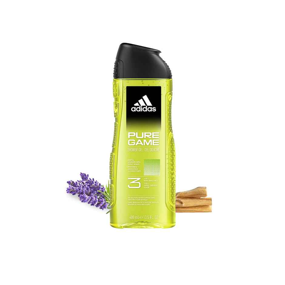 Adidas Pure Game 3-In-1 Shower Gel
