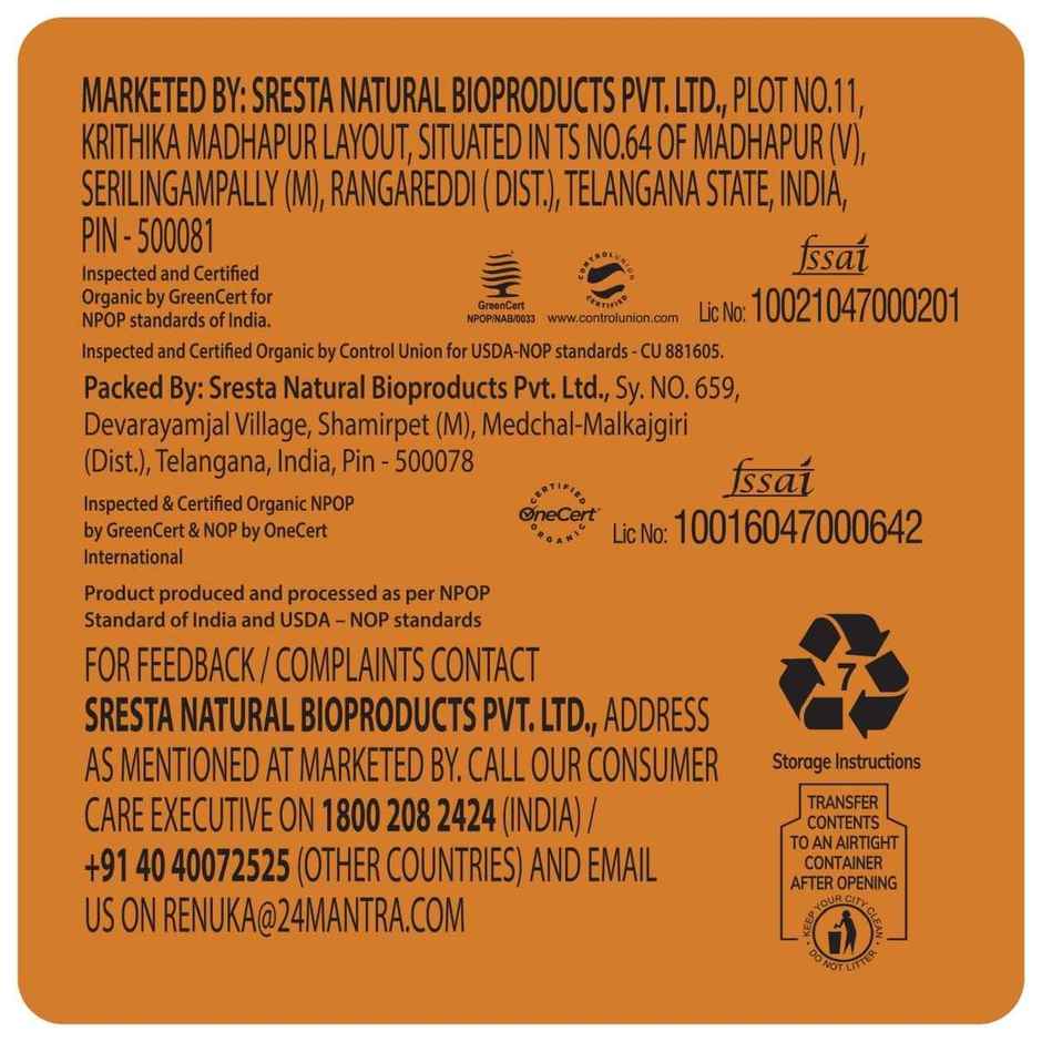 24 Mantra Organic Sonamasuri Semi Brown Rice