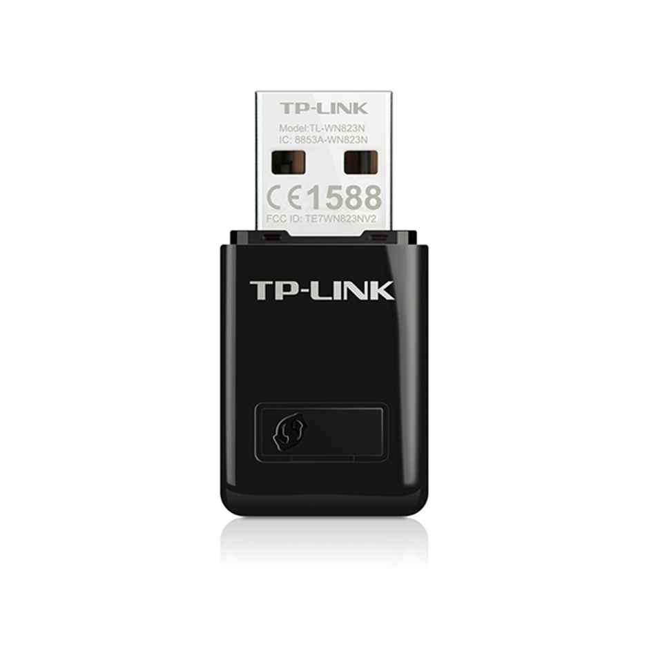 TP-Link TL-WN823N 300Mbps Mini Wireless Network USB Adapter for PC Desktop Laptop - Black