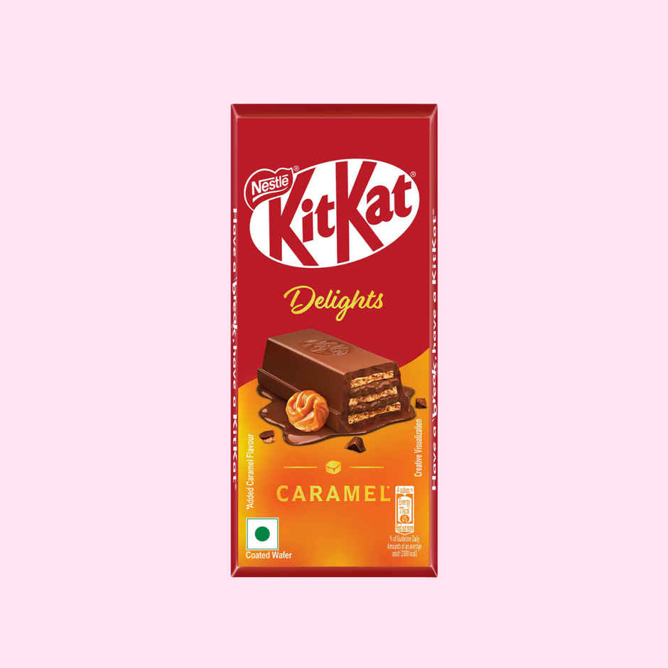 Nestle KitKat Delights Caramel Chocolate
