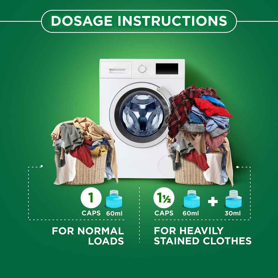   Ariel Power Gel Liquid Detergent for Front load washing machine Combo