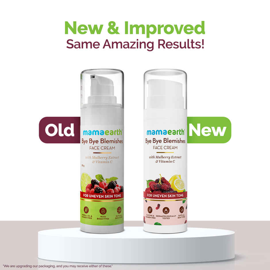 Mamaearth Bye Bye Blemishes Face Cream With Mulberry Extract & Vitamin C